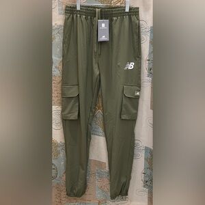 NWT New Balance Mens Small All In Motion Jogger Pull On Workout Activewear Pants